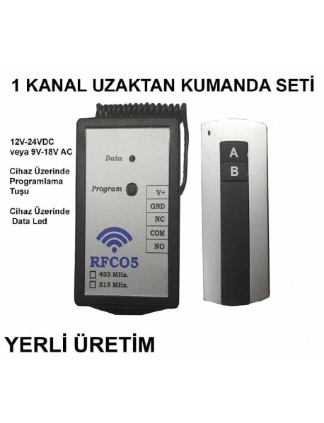 Uzak Mesafeli Rgb Uzaktan Kumanda Seti 1 km