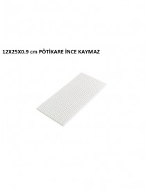 Pötikare 12,5-25cm Beyaz Porselen Kaymaz