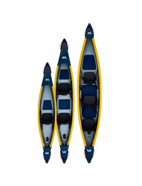 Üç Kişilik Aqua Marina Şişme Kano Tomahawk Kayak