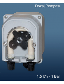 GEMAŞ Dozaj Pompası Peristaltik 1,5lt/h-1 Bar